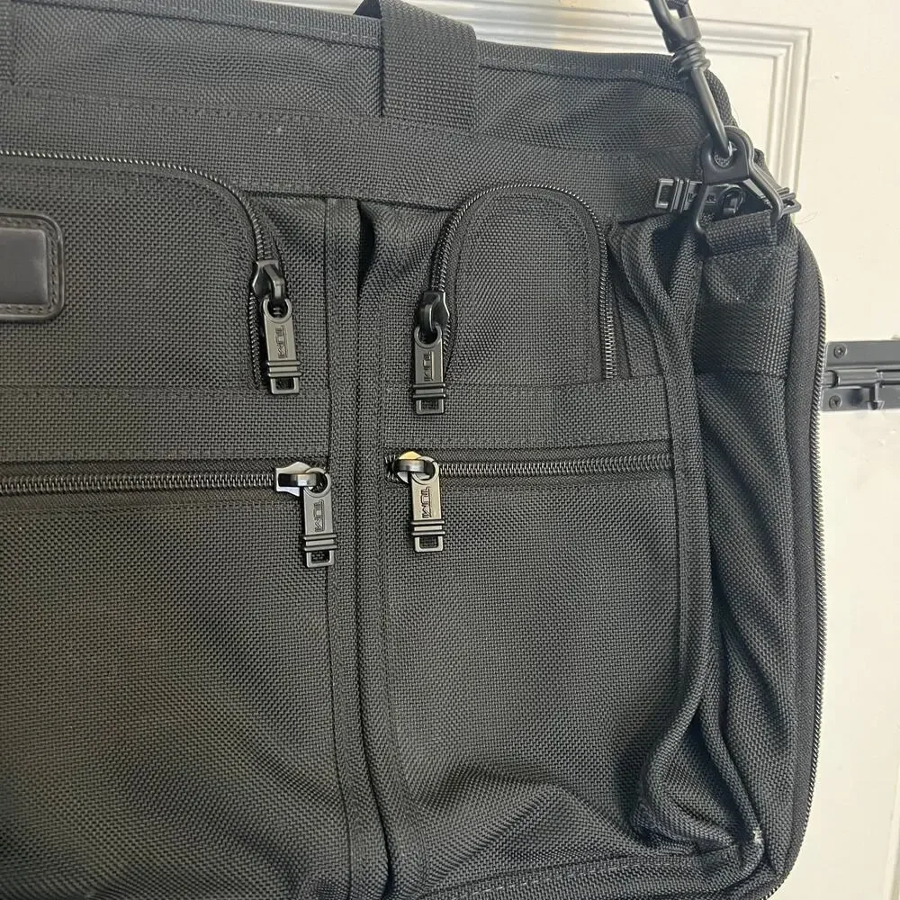 TUMI FXT Ballistic Nylon Compact Large Screen Computer Briefcase Bag